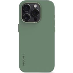 Decoded iPhone 15 Pro Max Silikon Hülle Backcover - Sage Leaf