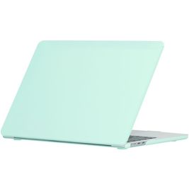 Mobigear Cream Matte MacBook Air 13 Zoll (2022-2025) Hardcase Hülle MacBook Case - Grün - Model A2681 / A3113 / A3240