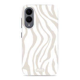 MIO Samsung Galaxy S25 Edge MagSafe Hülle Hardcase Backcover - Sandy Zebra