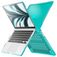 Mobigear Shockproof Pro MacBook Air 13 Zoll (2022-2025) Hardcase Hülle MacBook Case - Grün - Model A2681 / A3113 / A3240