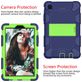 Mobigear ShieldStand Samsung Galaxy Tab A7 Lite Stoßfeste Hardcase Hülle + Ständer - Blau / Grün