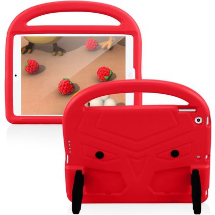 Mobigear Buddy iPad 7 (2019) Tablet Hülle für Kinder mit Tragegriff - Rot