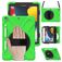Mobigear SureGrip XGuard iPad 9 (2021) Hülle Kunststoff,Silikon Backcover + Stifthalter + Schulterträger + Ständer - Grün