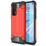 Mobigear Outdoor Huawei P40 Hülle Hardcase Backcover Stoßfest - Rot