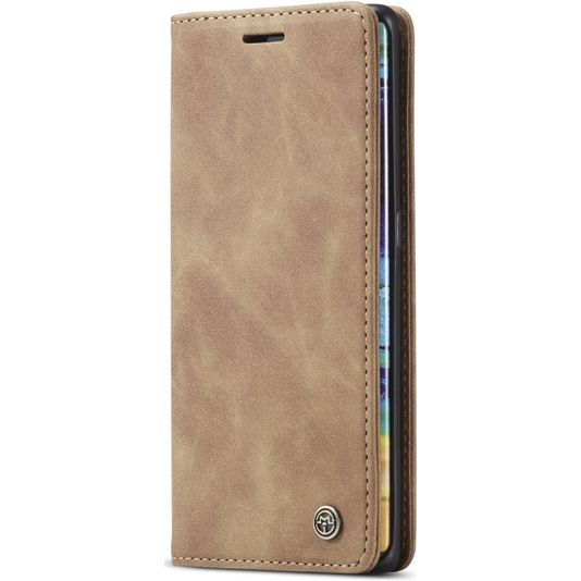 CaseMe Luxury Wallet Case Brown Huawei Mate Pro 30