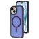 Mobiparts Hardcover iPhone 15 MagSafe Hülle Hardcase Backcover - Satin Purple