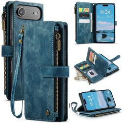 CaseMe C30 iPhone Air Hülle Klapphülle Geldbörse - Blau