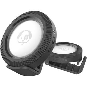 Catalyst Stealth Apple AirTag Hülle Flexibles Silikon Schlüsselanhänger - Stealth Black