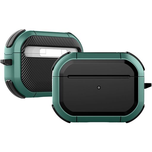 Mobigear Slim Armor Apple AirPods Pro 2 Stoßfeste Hardcase Hülle - Grün