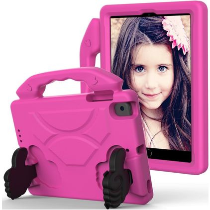 Mobigear Thumbs Up iPad Mini 5 (2019) Tablet Hülle für Kinder mit Tragegriff - Pink
