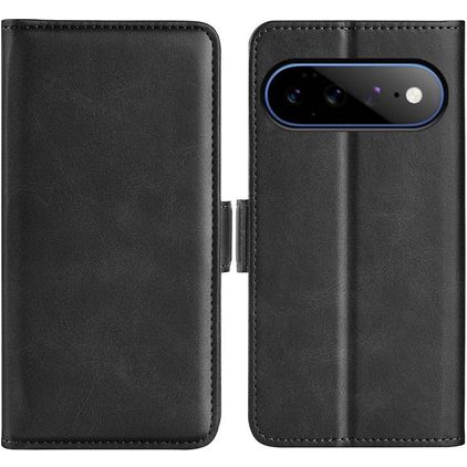 Mobigear Slim Magnet Google Pixel 11 Pro XL Hülle Klapphülle Geldbörse - Schwarz