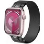 Mobigear Mecha Loop Milanaise Apple Watch Armband Magnetverschluss - 49/46/45/44 mm - Grau