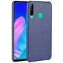 Mobigear Croco Huawei P40 Lite E Hülle Hardcase Backcover - Blau
