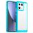 Mobigear Crystal Xiaomi 13 Hülle Hardcase Backcover - Transparent / Türkis