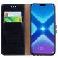 Mobigear Wallet HONOR 8X Hülle Klapphülle Geldbörse - Schwarz