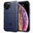 Mobigear Rugged Shield iPhone 12 Pro Max Hülle Flexibles TPU Backcover Stoßfest - Blau