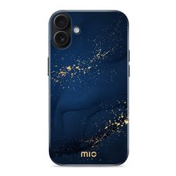MIO iPhone 16 MagSafe Hülle Hardcase Backcover - Midnight Sparkle