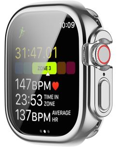 Mobigear Royal Apple Watch Ultra - 49 mm Hardcase Hülle - Silber