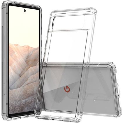 Mobigear Crystal Durchsichtig Google Pixel 6 Hülle Hardcase Backcover - Transparent