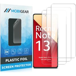 Mobigear Xiaomi Redmi Note 13 Pro 4G Displayschutz Schutzfolie (3er Pack)