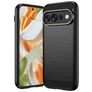 Mobigear Brushed Slim Google Pixel 11 Hülle Flexibles TPU Backcover - Schwarz
