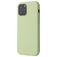Mobigear Rubber Touch iPhone 12 Mini Silikon Hülle Backcover - Pastellgrün