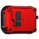 Mobigear Armor Clip Apple AirPods Pro 1 Hardcase Hülle - Rot