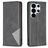 Mobigear Rhombus Slim Samsung Galaxy S26 Ultra Hülle Klapphülle - Schwarz