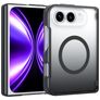 Mobigear Crystal iPhone Duo MagSafe Hardcase Backcover - Schwarz