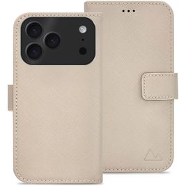 My Style Flex Wallet iPhone 17 Pro Hülle Klapphülle Geldbörse - Warm Taupe