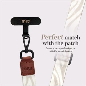 MIO Lanyard Universal-Handykette einstellbar - Sandy Zebra