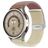 Mobigear Braided Dual Nylon Smartwatch Armband Klappschließe - 22-mm-Universalanschluss - Lila / Polarstern