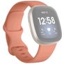 Mobigear Sport Dual Silikon Fitbit Versa 3 Armband Pin-and-Tuck-Verschluss - Orange