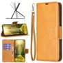 Mobigear Excellent Nokia X30 Hülle Klapphülle Geldbörse - Cognac