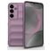 Mobigear Bumpy Samsung Galaxy S25 Plus Hülle Flexibles TPU Backcover - Lila