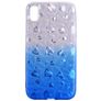 Mobigear Design iPhone XS Max Hülle Flexibles TPU Backcover - Blau