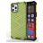 Mobigear Honeycomb iPhone 13 Pro Hülle Hardcase Backcover Stoßfest - Grün