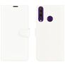Mobigear Classic Huawei Y6p Hülle Klapphülle Geldbörse - Weiß