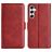 Mobigear Slim Magnet Samsung Galaxy A35 Hülle Klapphülle Geldbörse - Rot
