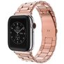 Mobigear Antwerp Edelstahl Apple Watch Armband Faltschließe - 49/46/45/44 mm - Roségold