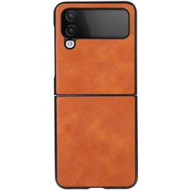 Mobigear Excellent Samsung Galaxy Z Flip 4 Hülle Hardcase Backcover - Cognac Mobigear Excellent Samsung Galaxy Z Flip 4 Hülle Hardcase Backcover - Cognac