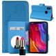 Mobigear Butterfly Xiaomi Mi 8 SE Hülle Klapphülle Geldbörse - Blau