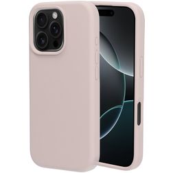 Mobiparts iPhone 16 Pro Silikon Hülle Backcover - Soft Salmon
