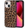 Mobigear Safari iPhone 14 Hülle Flexibles TPU Backcover - Leopard