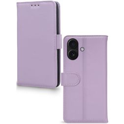 Mobilize Premium Gelly iPhone 17 Hülle Klapphülle Geldbörse - Lila