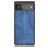 Mobigear Stitch Google Pixel 6 Pro Hülle Backcover - Blau