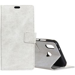 Mobigear Basic Xiaomi Mi 8 SE Hülle Klapphülle Geldbörse - Weiß