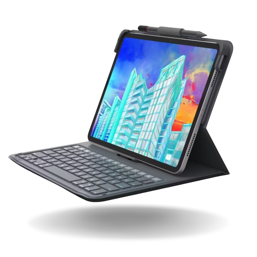 iPad Hülle mit Tastatur