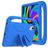 Mobigear AeroArmor Lenovo Tab P12 Tablet Hülle für Kinder mit Tragegriff + Stifthalter - Blau