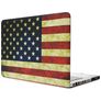 Mobigear Design MacBook Pro 13 Zoll (2008-2012) Hardcase Hülle MacBook Case - US Flag - Model A1278